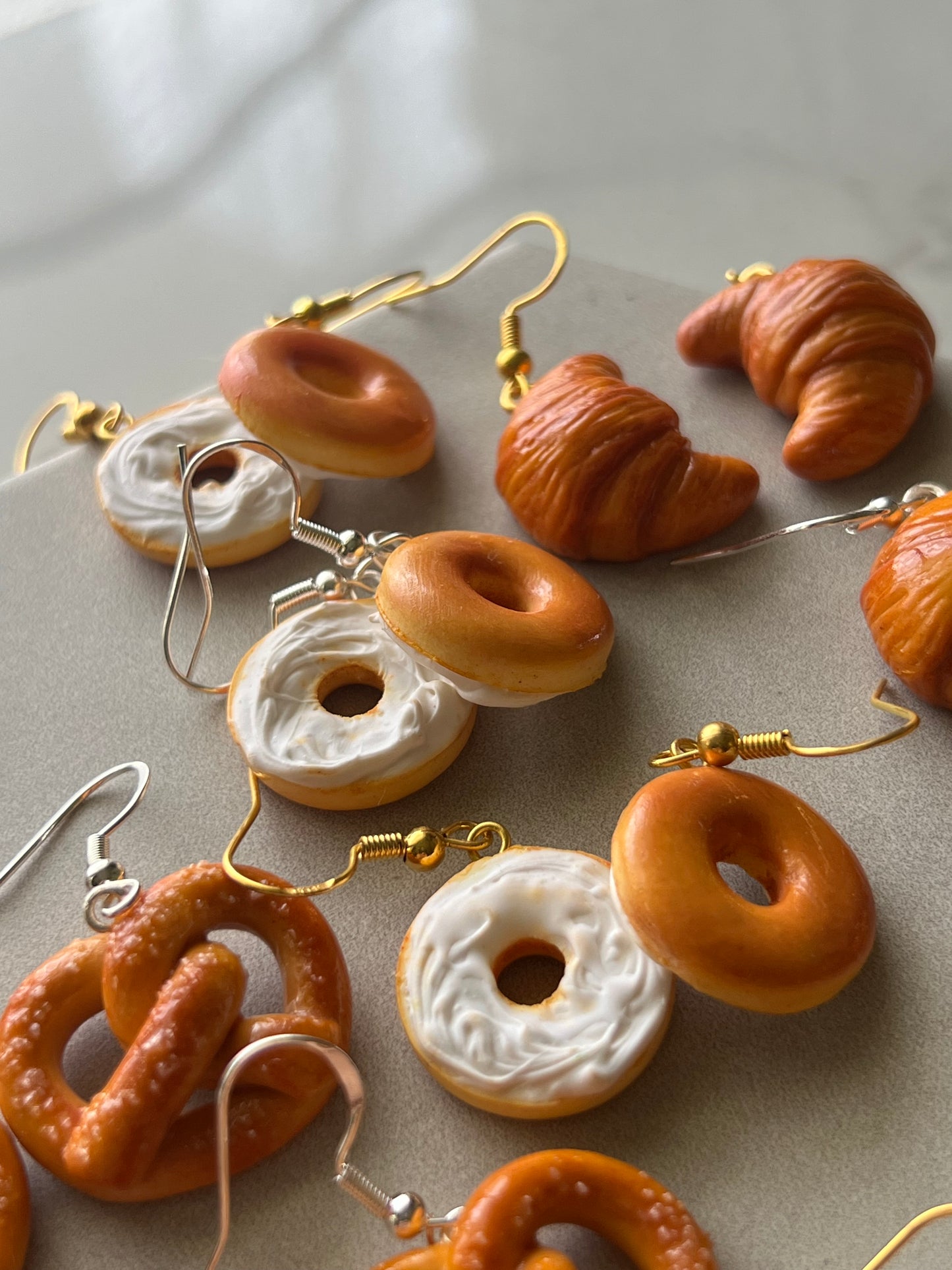 bakery earrings