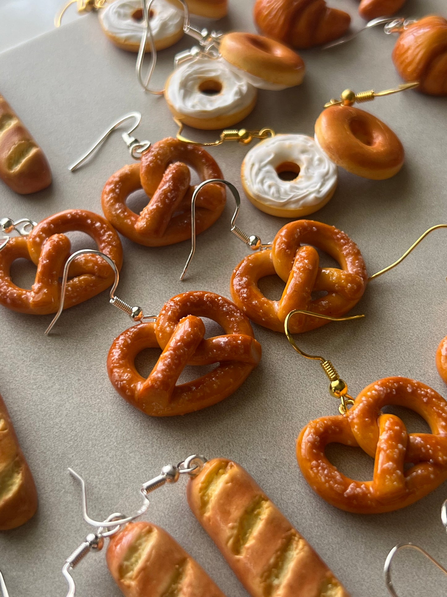 bakery earrings