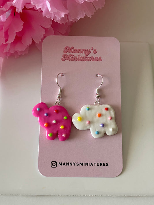 animal cracker earrings