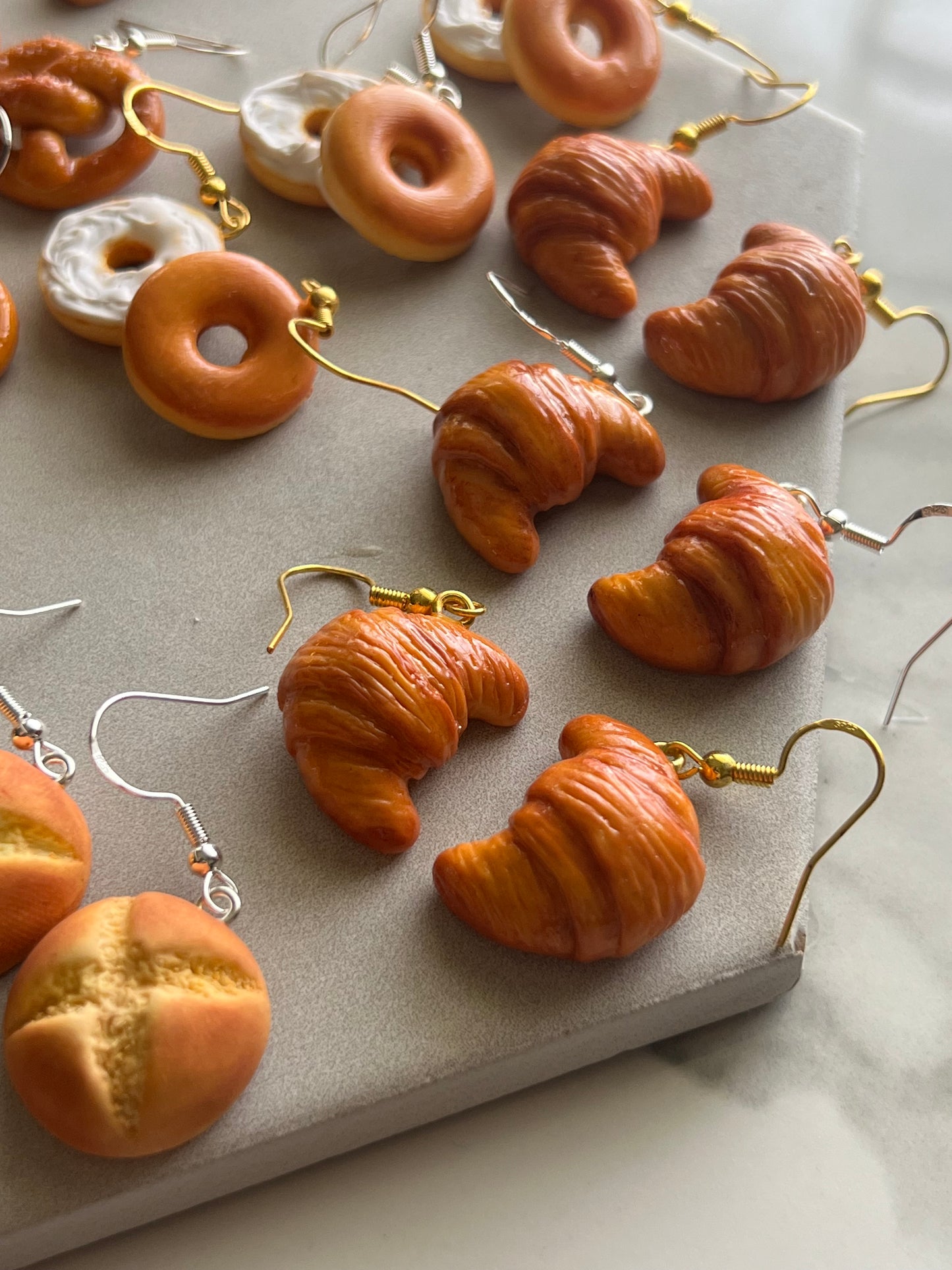 bakery earrings