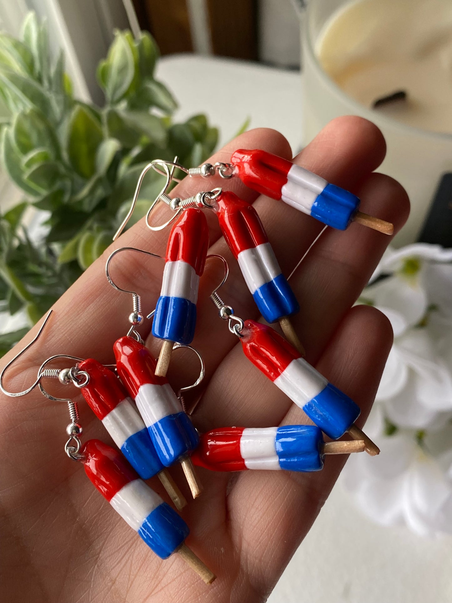 Bomb pop earrings