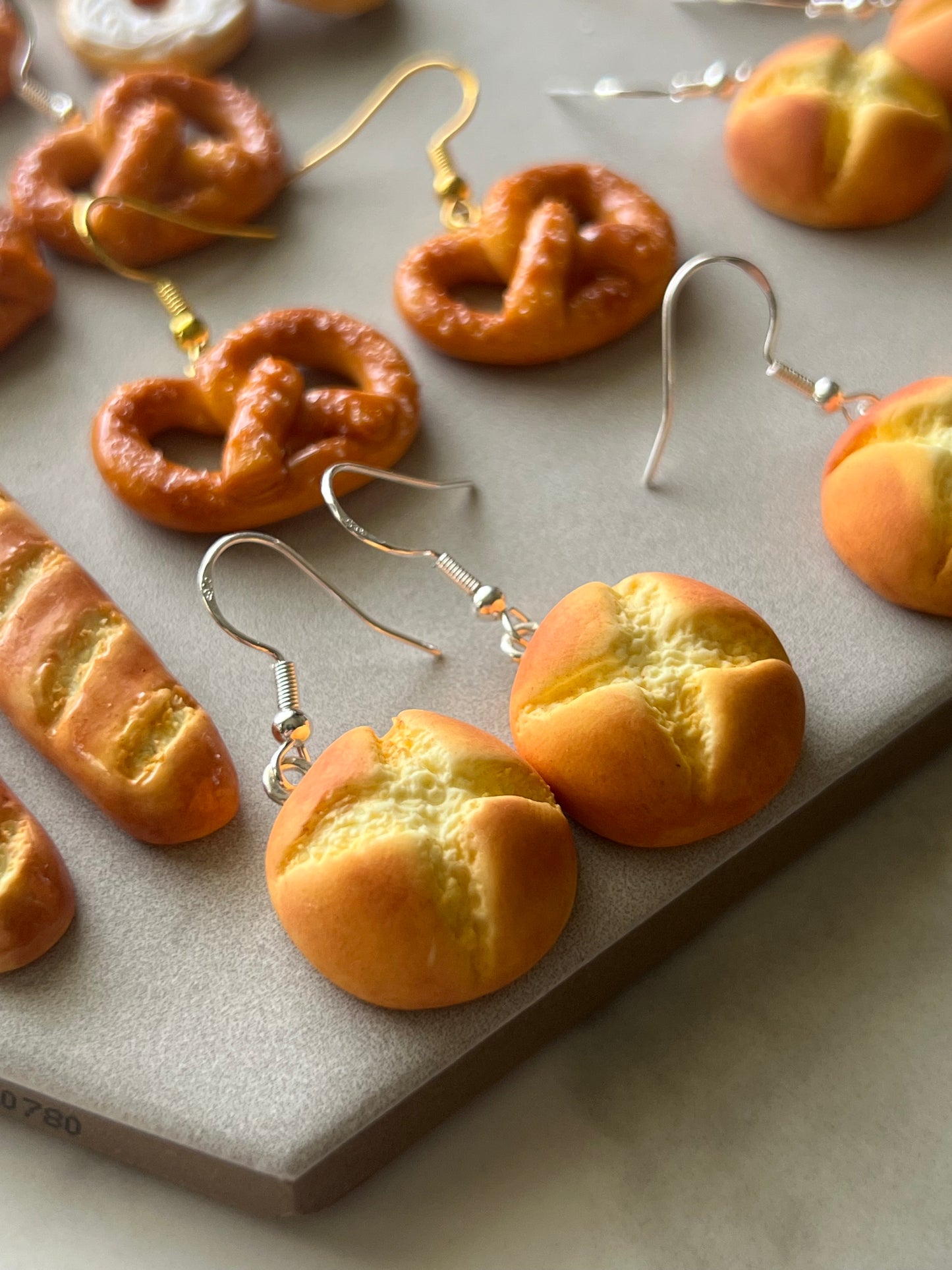 bakery earrings