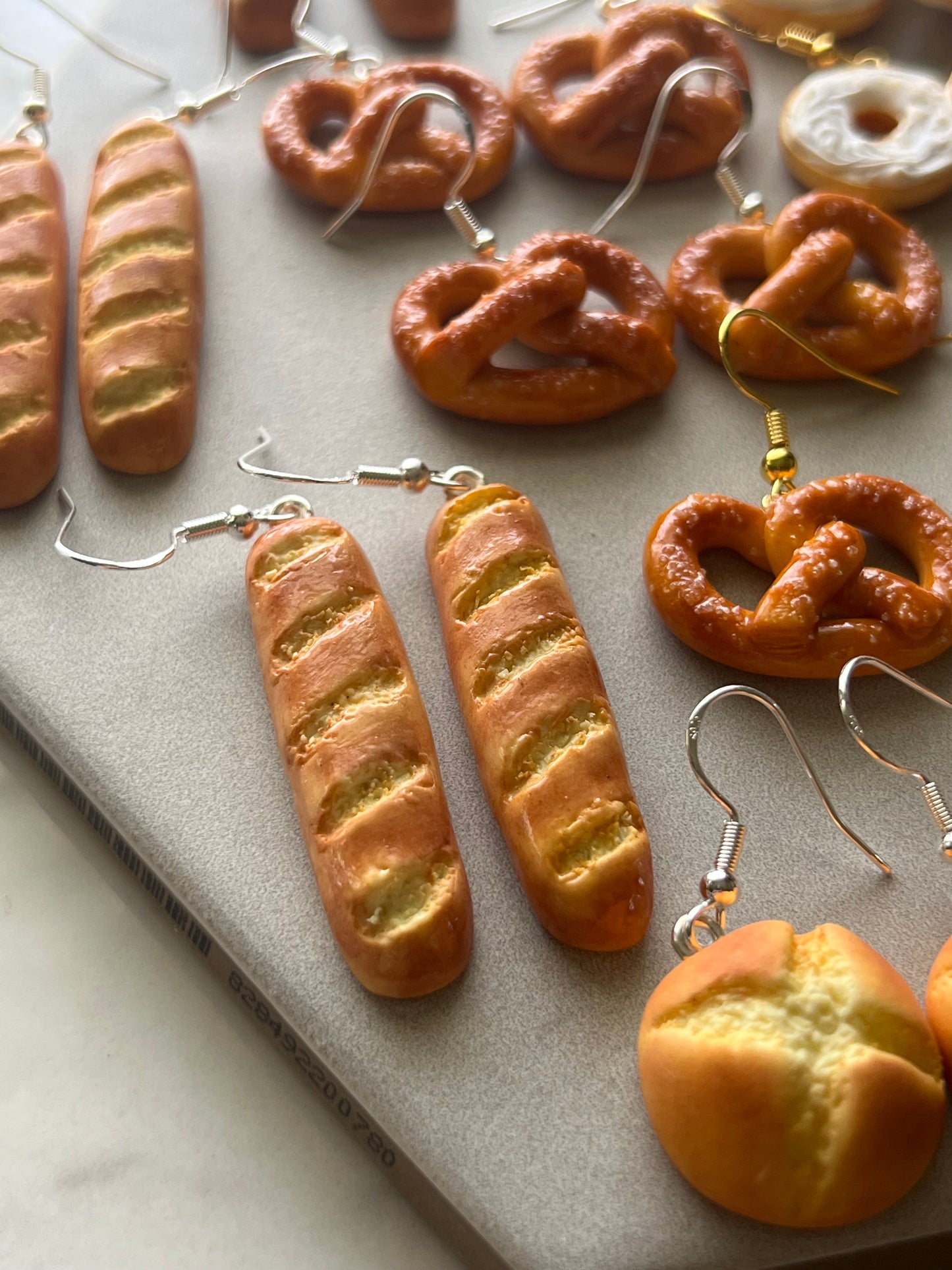 bakery earrings