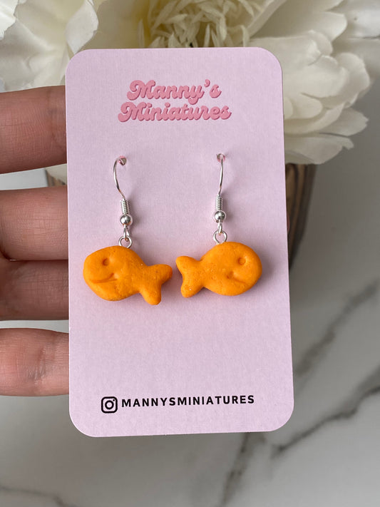 Goldfish earrings