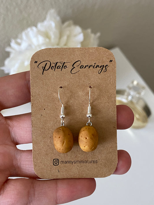 Potato Earrings