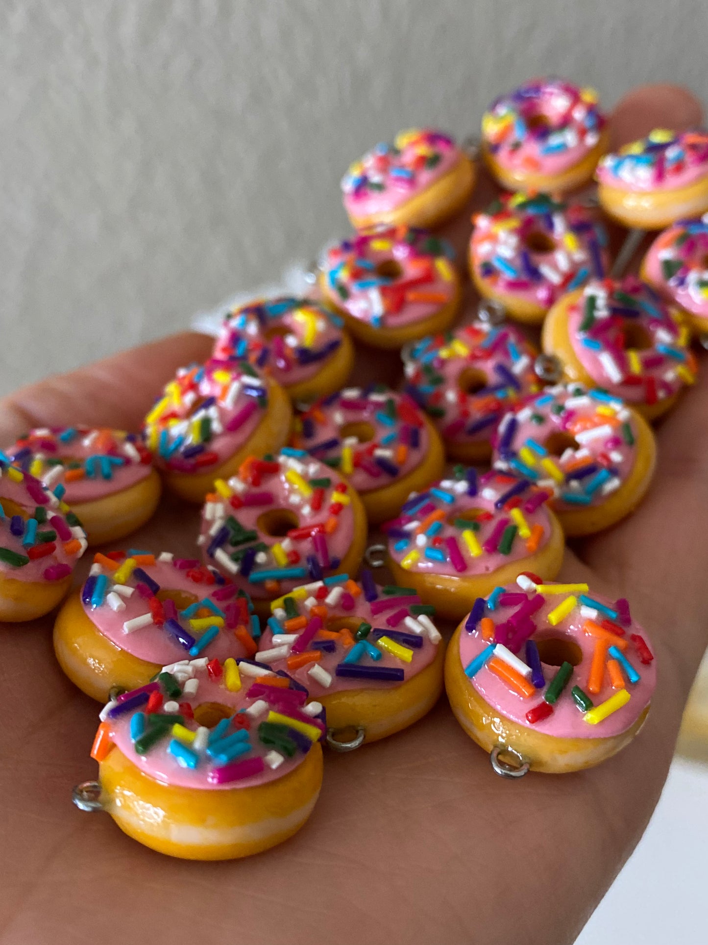 Donut earrings