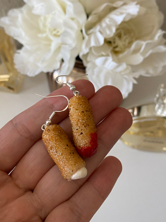 Mozzarella Sticks Earrings