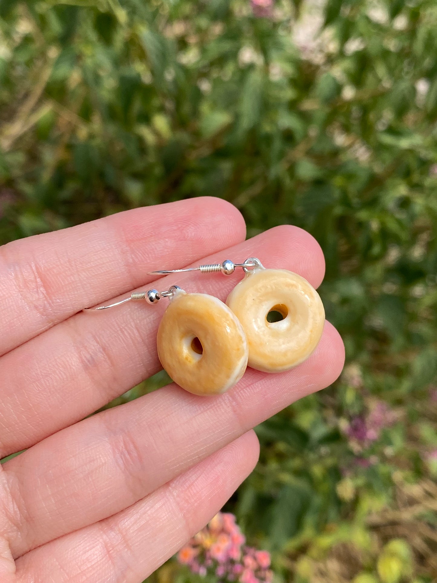 Donut earrings