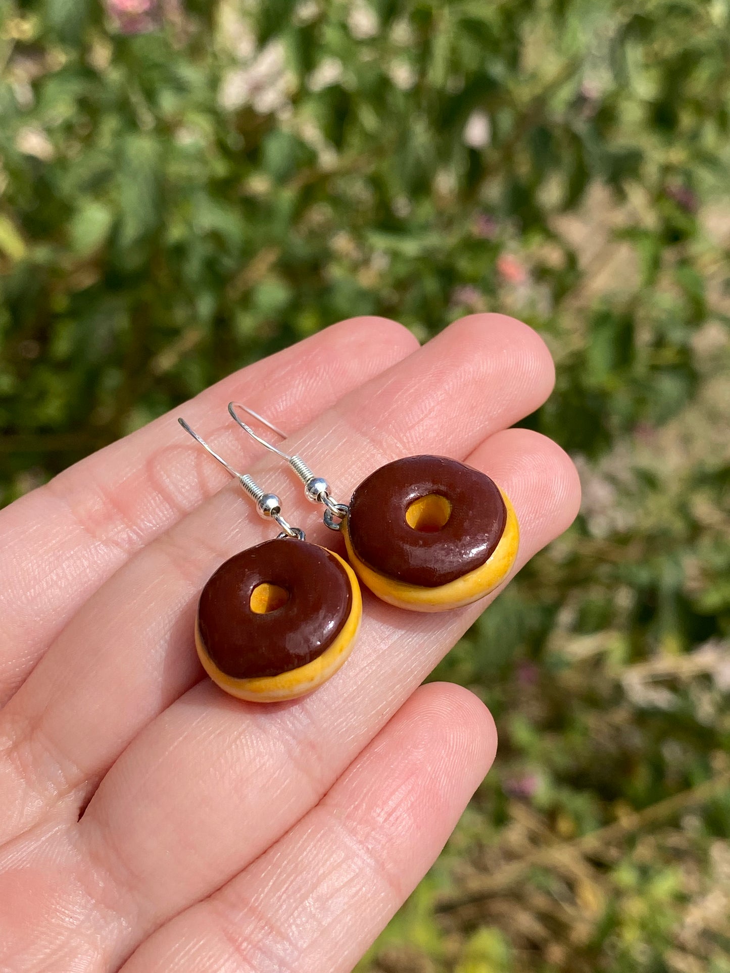 Donut earrings