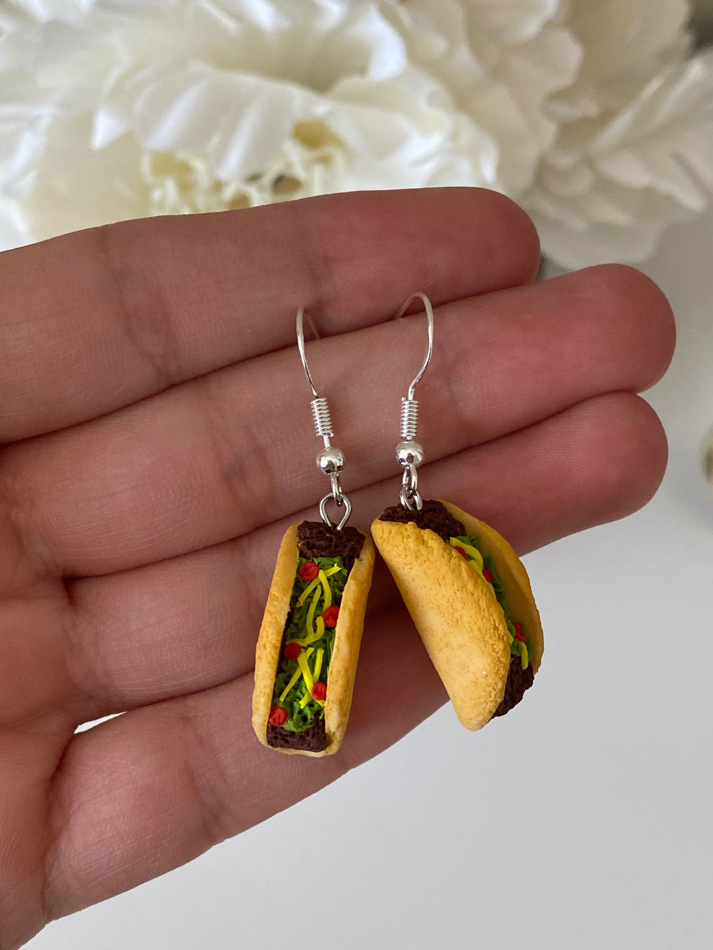 taco earrings