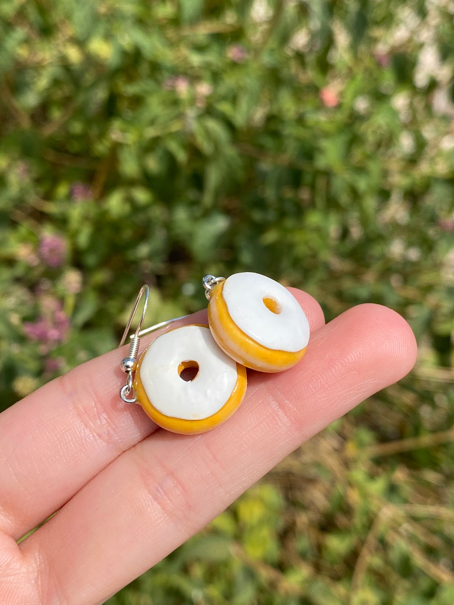 Donut earrings