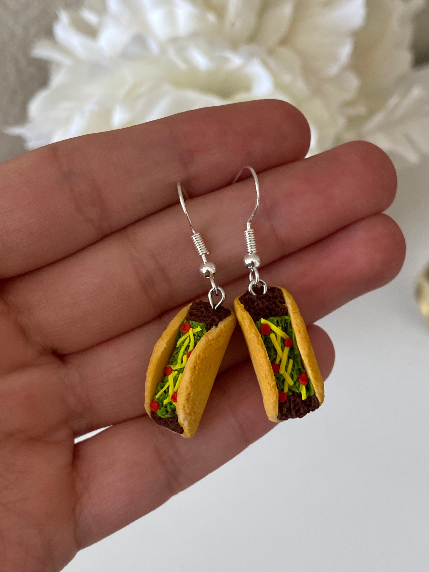 taco earrings