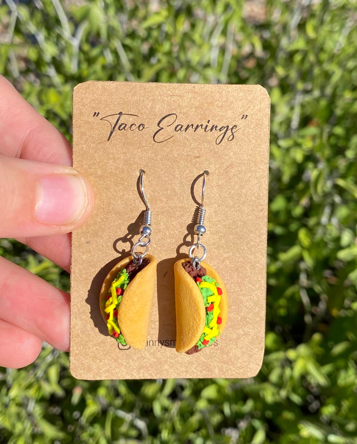 taco earrings