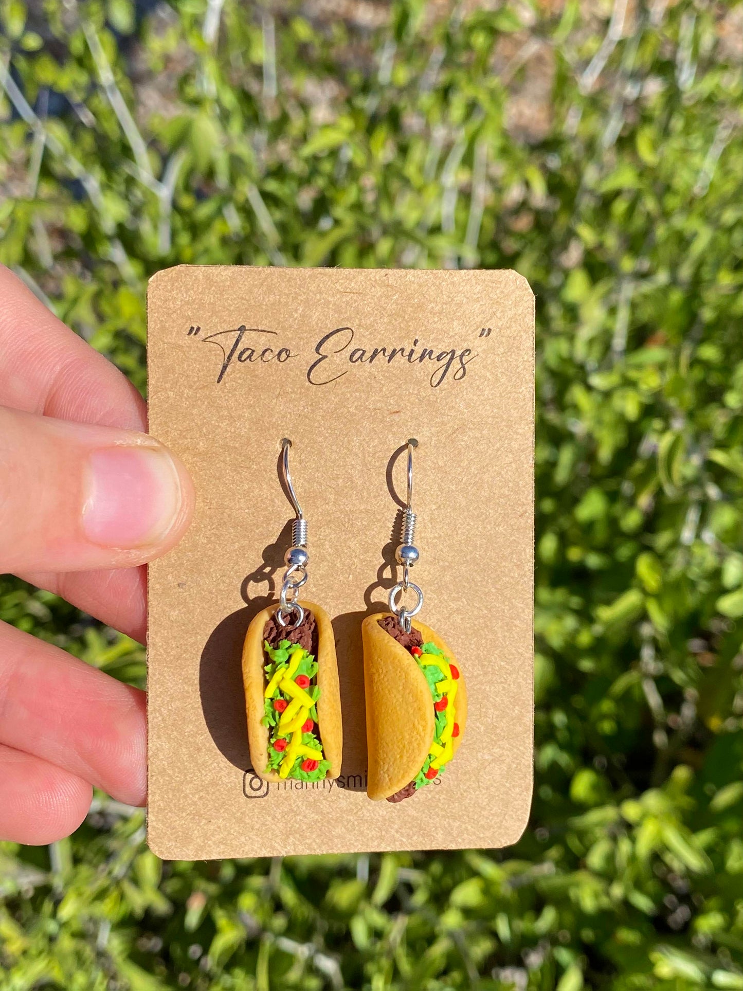 taco earrings