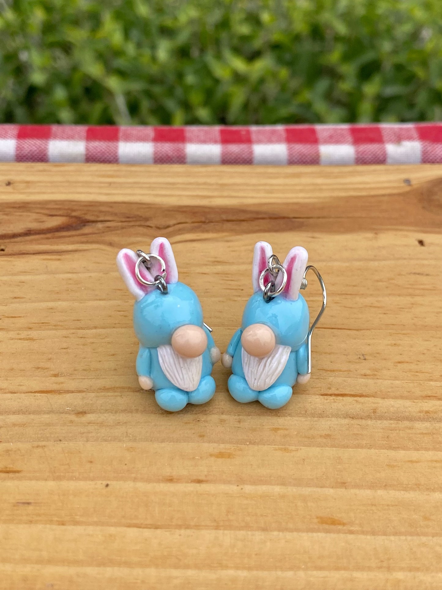 Easter gnome earrings