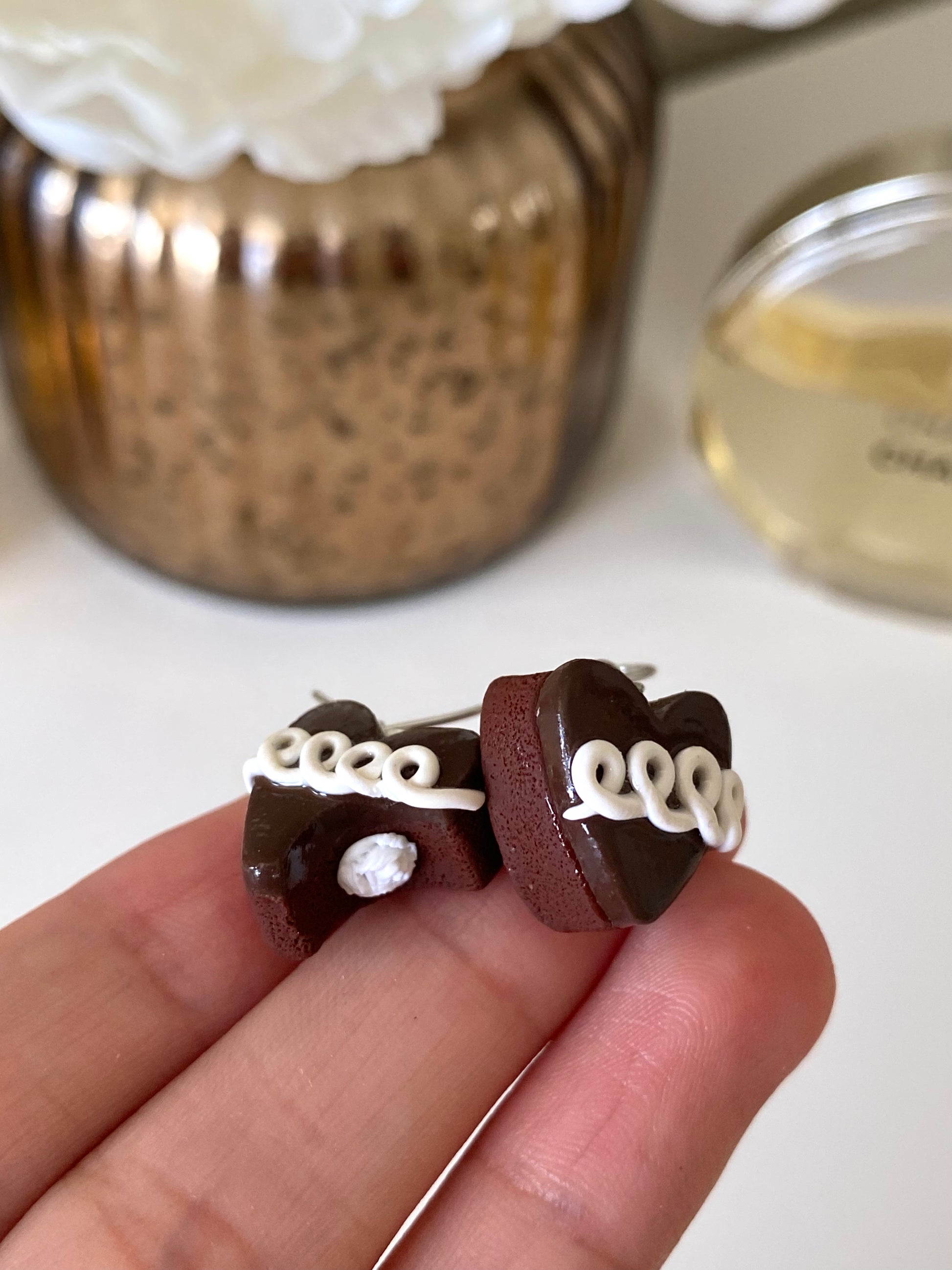 snack cake earrings – MannysMiniatures