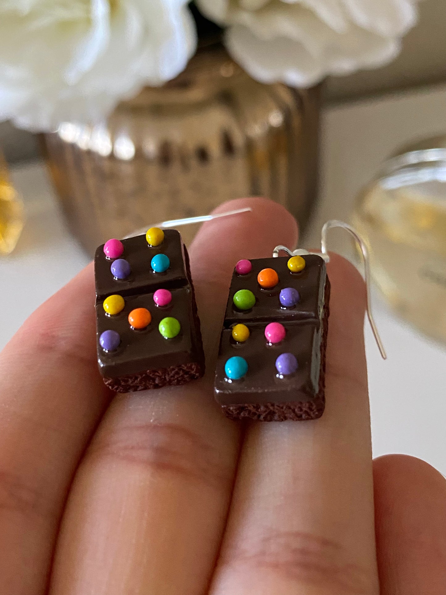 Cosmic Brownie Earrings